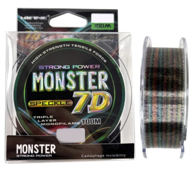 Леска Mifine Monster Speckle 7D 100м