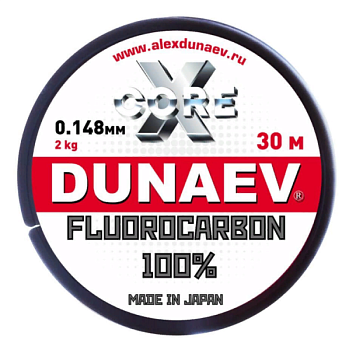Леска Dunaev Fluorocarbon (0.148мм 30м)