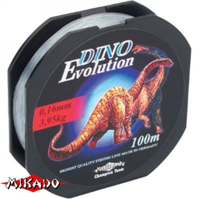 Леска Mikado Dino Evolution 0.08-0.20 30м