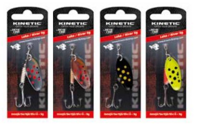 Блесна KINETIC DF Worm Spinner Assortment 5/7/9g