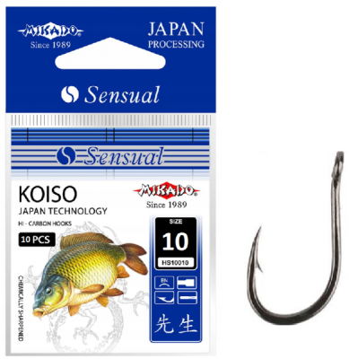 Крючки Mikado Sensual Koiso №10 BN¶ Крючки Mikado Sensual Koiso №10 BN¶