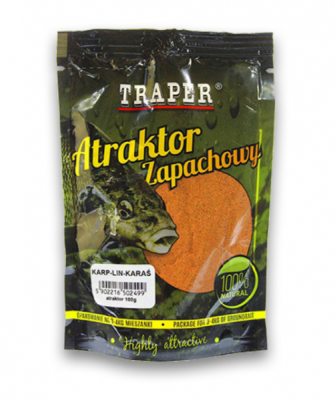 Добавка к прикормке Traper Karp-Lin-Karas 100г 