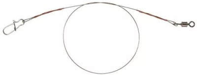 Поводок Mikado Leader FS (стальной) , 15cm, 10kg¶