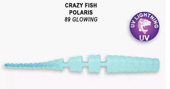 Приманка силиконовая Crazy Fish Polaris 1.8" 4,5см  (5-45-89-6)