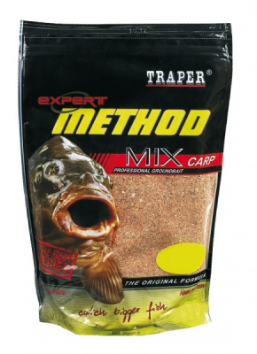 Прикормка Traper Mix Carp, 1kg, Truskawka Прикормка Traper Mix Carp, 1kg, Truskawka