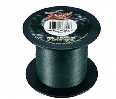 Плетеный шнур BERKLEY WhiplashGreen 1800m Плетеный шнур BERKLEY WhiplashGreen 1800m