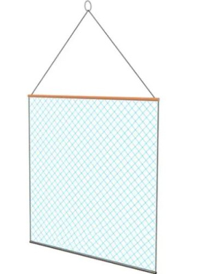 Экран неоснащенный рыболовный 1,0*0,8м ячейка 45мм Экран неоснащенный рыболовный 1,0*0,8м ячейка 45мм