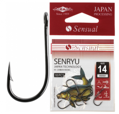 Крючок одинарный Mikado Sensual Senryu BN №14