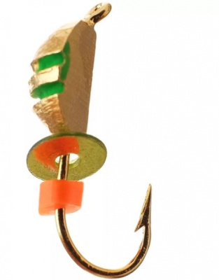 Мормышка Wolfram Клопик d3,0 мм 0,5г с рисками гальваника Мормышка Wolfram Клопик d3,0 мм 0,5г с рисками гальваника