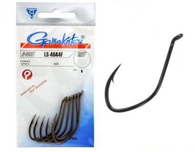 Крючок одинарный Gamakatsu LS-4644/0 PTFE №2/0 Крючок одинарный Gamakatsu LS-4644/0 PTFE №2/0