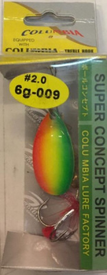 Блесна вращающаяся Columbia 6г