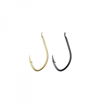 Крючок одинарный Traper Bushido Aji Black Nickel №6 Крючок одинарный Traper Bushido Aji Black Nickel №6