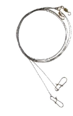 Поводок DL-Mikado Lithanium 35cm / 35kg /1шт / вольфрам