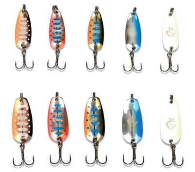 Набор блесен Savagear Nails Micro Spoon Kit1 №1/№2¶