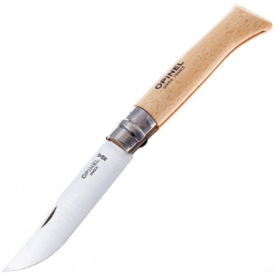Нож Opinel №10 нержавеющая сталь бук