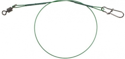 Поводок Mikado X-Plode 15/20/25 cm / 10kg / GREEN / 60шт / сталь¶