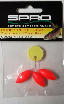 Стопор плавающий SPRO Trout Oval Pilotfloats R 10mm Стопор плавающий SPRO Trout Oval Pilotfloats R 10mm