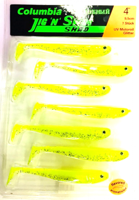 Приманка силиконовая Columbia Jig'N'Swim Shad 4" 9,5см