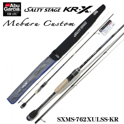 Спиннинг ABU GARCIA Salty Stage KR-X Mebaru SXMS-762XULSS-KR, 2.28m, 0.2-6g 