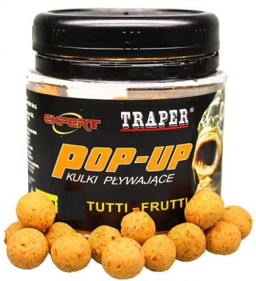 Бойлы Traper POP-UP Expert, 18mm, 50g, Tutti-Frutti 