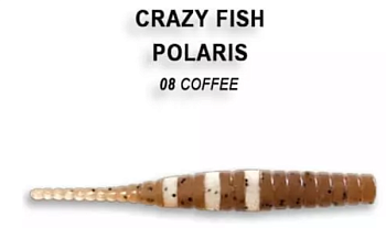 Приманка силиконовая Crazy Fish Polaris 1.8" 4,5см  (5-45-8-4, Креветка)