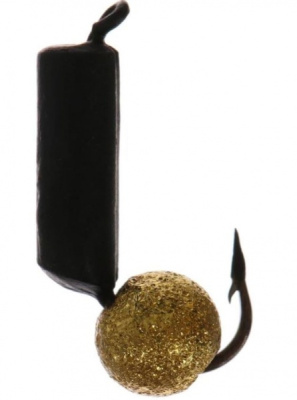 Мормышка Столбик d 3,0 мм (1,1гр) с латунным шариком Мормышка Столбик d 3,0 мм (1,1гр) с латунным шариком