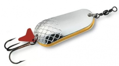 Блесна Dam FZ Twin Spoon Silver/Gold 30г