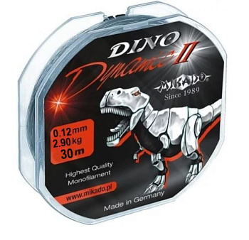 Леска Mikado Dino Dynamic II 30м (0.12mm)