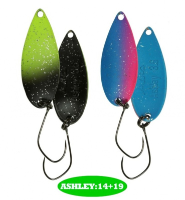 Блесна AIKO Ashley, 3.6g, с безбородым крючком (2шт) Блесна AIKO Ashley, 3.6g, с безбородым крючком (2шт)