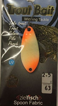 Блесна колеблющаяся Trout Bait Trinity 2,5г (63)