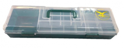 Коробка Mikado 44 х 13 х 8см зеленая Коробка Mikado 44 х 13 х 8см зеленая