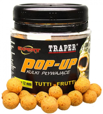 Бойлы Traper POP-UP Expert, 12mm, 50g, Tutti – Frutti Бойлы Traper POP-UP Expert, 12mm, 50g, Tutti – Frutti