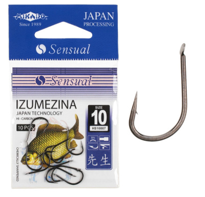 Крючки Mikado Sensual Izumezina, №10 BN (10шт) Крючки Mikado Sensual Izumezina, №10 BN (10шт)