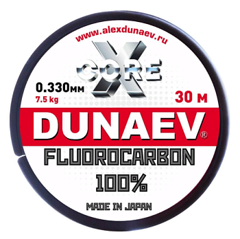 Леска Dunaev Fluorocarbon (0.330мм 30м)