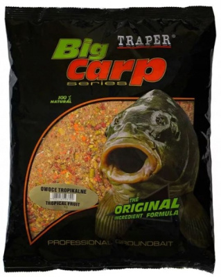 Прикормка Traper Big Carp Owoce tropikalo 2,5кг Прикормка Traper Big Carp Owoce tropikalo 2,5кг