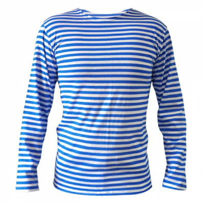 Тельняшка с длинным рукавом синяя в асс. Тельняшка с длинным рукавом синяя в асс.