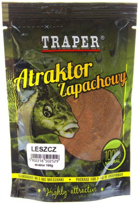 Добавка к прикормке Traper, Atraktor, 100g, Leszcz