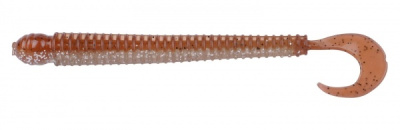 Приманка силиконовая SPRO Disc Worm, 11см, Brown Glitter (5шт)