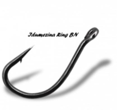 Крючок одинарный Gurza Iseama Ring BN №1 Крючок одинарный Gurza Iseama Ring BN №1
