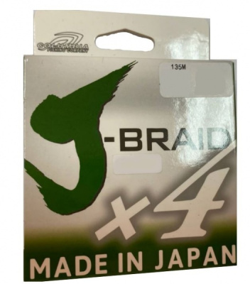 Плетеный шнур J-Braid 135м Плетеный шнур J-Braid 135м