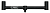 Держатель для подставки под удилище SPRO Ctec MB Alu Buzzer Bar 2 Rods, 21cm