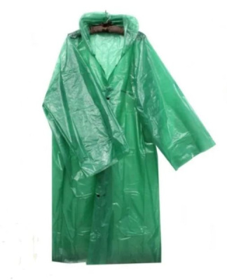 Плащ дождевой рыбацкий на кнопке зеленый Плащ дождевой рыбацкий на кнопке зеленый