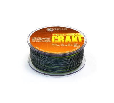 Леска Nautilus Crake Shock-Feeder Fluo Yellow 350м