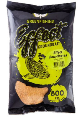Прикормка Greenfishing Effect 800г Прикормка Greenfishing Effect 800г