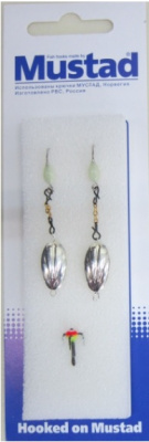 Блесна РВС Супер-жук, с цепочкой, тип-2 (2шт) Блесна РВС Супер-жук, с цепочкой, тип-2 (2шт)