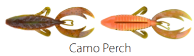 Приманка силиконовая Spro Komodo Claw 11,5см Camo Perch 