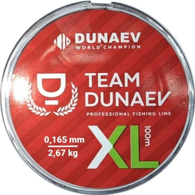 Леска Dunaev Team XL 100м 0,165мм
