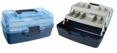 Ящик Aquatech 2х-полочный рыболов. (синий)¶ Ящик Aquatech 2х-полочный рыболов. (синий)¶