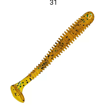 Приманка силиконовая Crazy Fish Vibro Worm 2" 5см  (3-50-31-6)